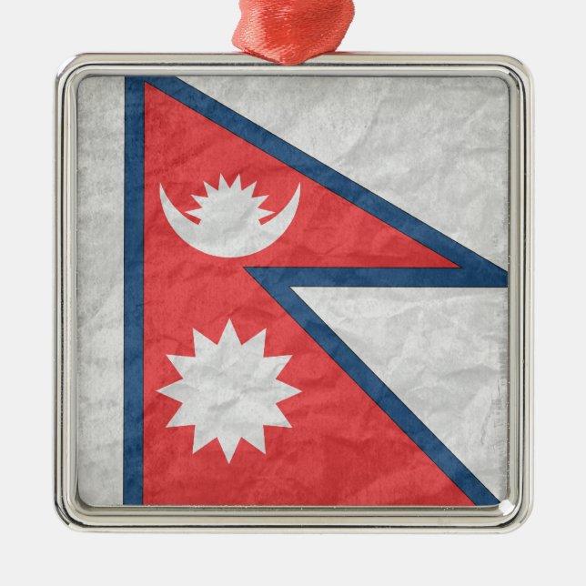 Nepal Metal Tree Decoration (Front)