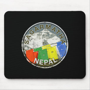 Nepal Mount Everest Sagarmatha Mountain Climbing T Mouse Mat
