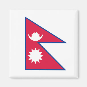 Nepal (Nepalese) Flag Magnet