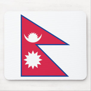 Nepal (Nepalese) Flag Mouse Mat