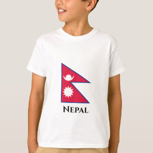 Nepal (Nepalese) Flag T-Shirt