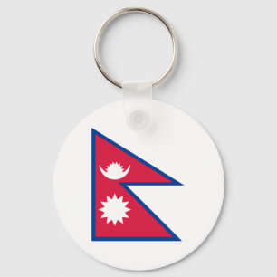 Nepal – Nepali Flag Key Ring