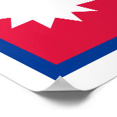 Nepal – Nepali Flag Poster (Corner)