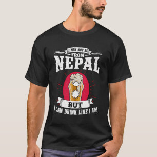 Nepal Nepali Roots Nepali Heritage Proud Nepalis F T-Shirt
