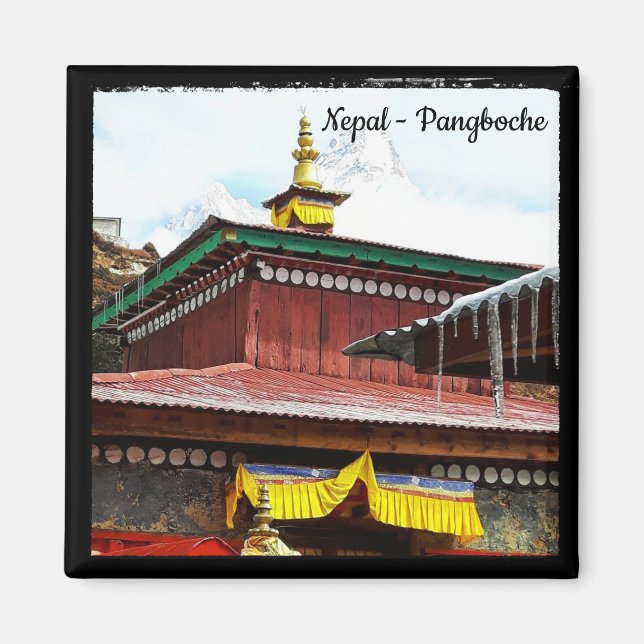 Nepal - Pangboche - Everest Trek Magnet (Front)