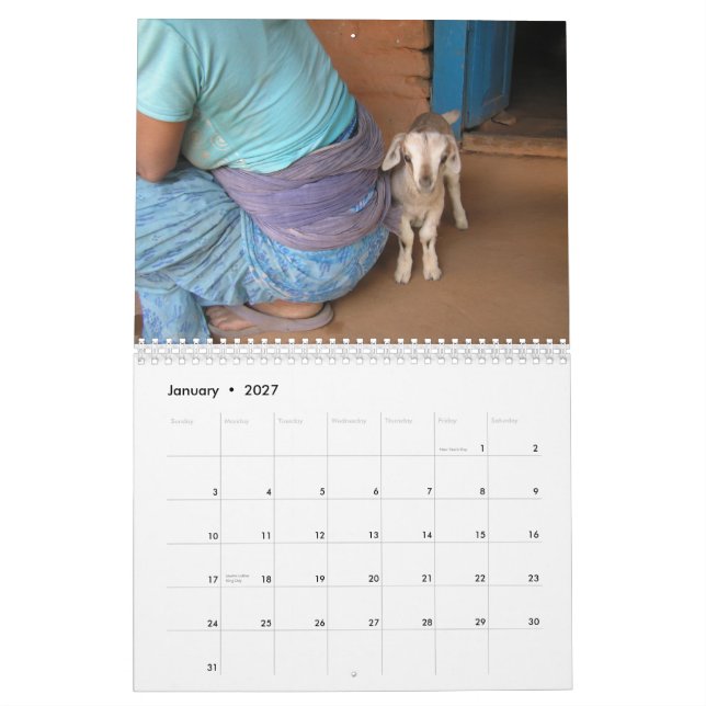Nepal Photo Calendar 2015 (Jan 2027)