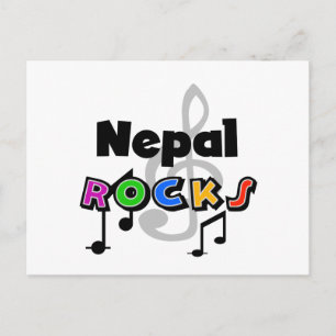 Nepal Rocks Postcard