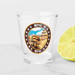 Nepal shot glass