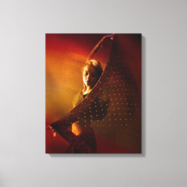 Nepalese Dancer Canvas Print (Front)