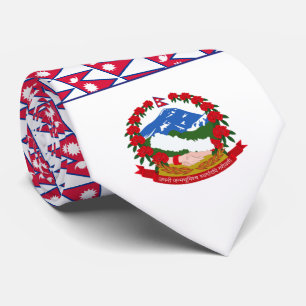 Nepalese Flag & Emblem, Flag of Nepal Tie