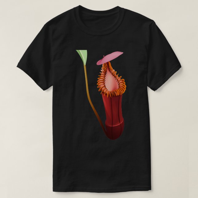 Nepenthes Edwardsiana carnivorous plant pitcher pl T-Shirt (Design Front)