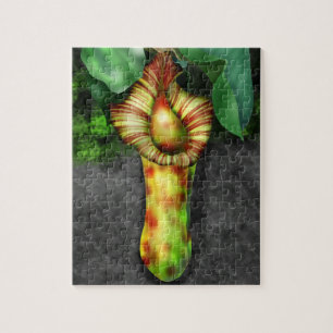 Nepenthes, Pitcher Plant Illustration Jigsaw Puzzle