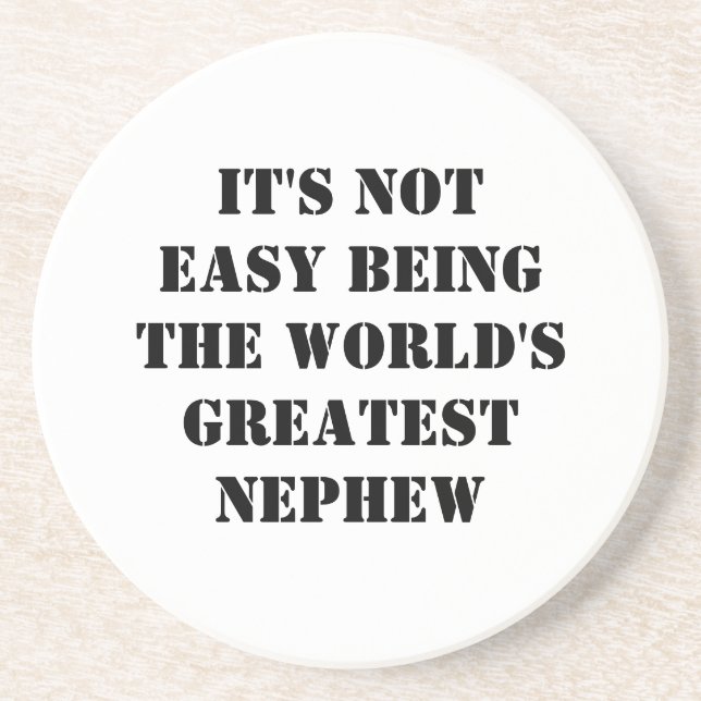 Nephew Coaster (Front)