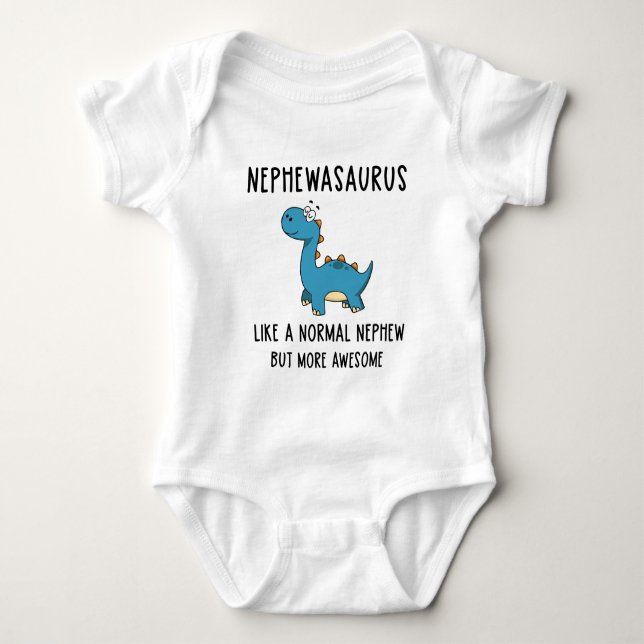 Nephew Dinosaur Tshirt Kids Nephewasaurus Tshirt (Front)