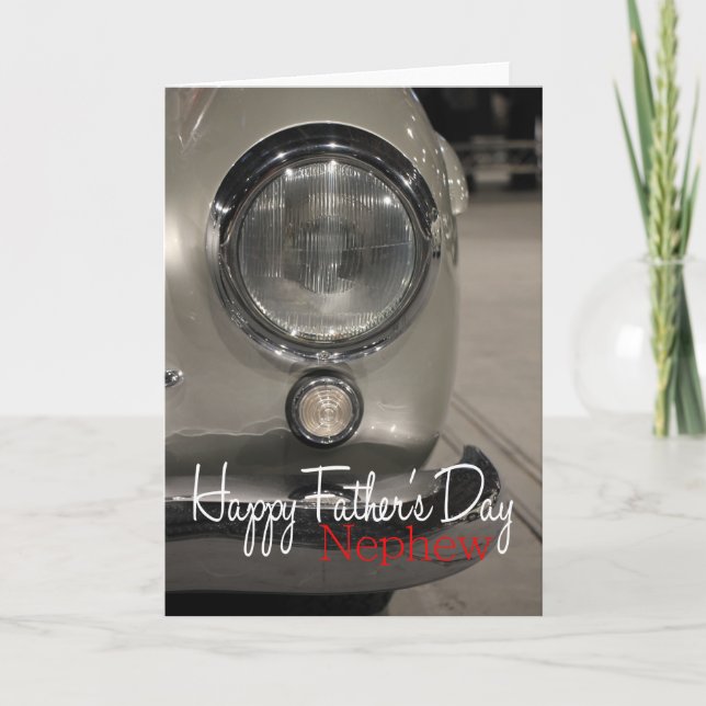 Nephew Happy Father's Day Card (Front)