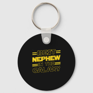 Nephew In The Galaxy Funny Fathers Day Gift For Me Key Ring