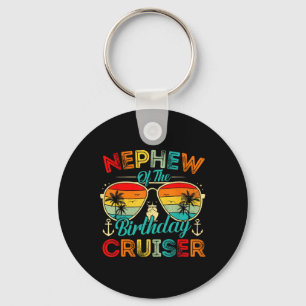 Nephew Of The Birthday Cruiser Family Cruise Birth Key Ring