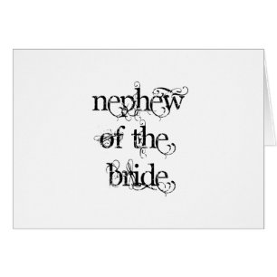 Nephew of the Bride