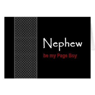 Page Boy Cards & Invitations | Zazzle.co.uk