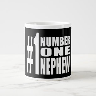 Nephews Birthdays Gifts : Number One Nephew Large Coffee Mug