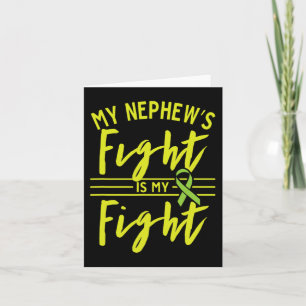 Nephew's Fight Is My Fight Kidney Disease Awarenes Card