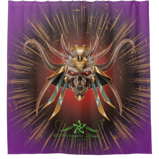 Nephila Shower Curtain (Front)