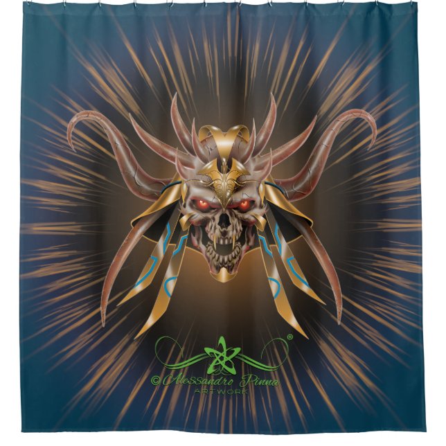 Nephila Shower Curtain (Front)
