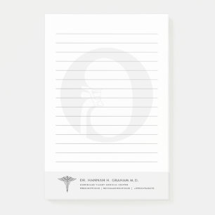 Nephrologist Dialysis Kidney Customizable Lined Post-it Notes