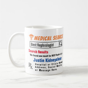 Nephrologist Funny Search Gift Mug