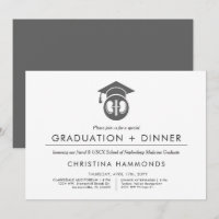 Nephrologist Graduation | Minimalist Invitation