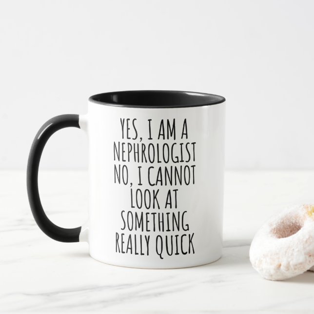 Nephrologist  mug (With Donut)