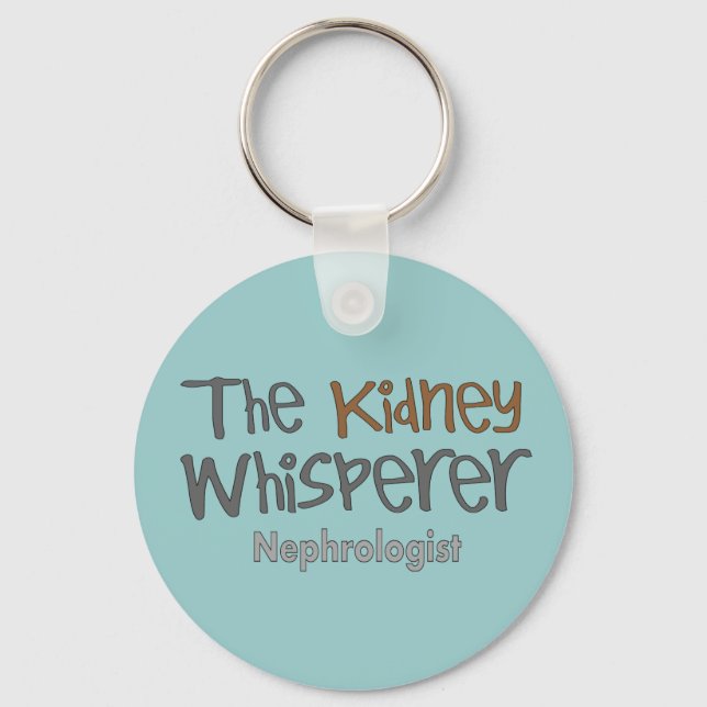 Nephrologist Physician Gifts, Humourous Key Ring (Front)