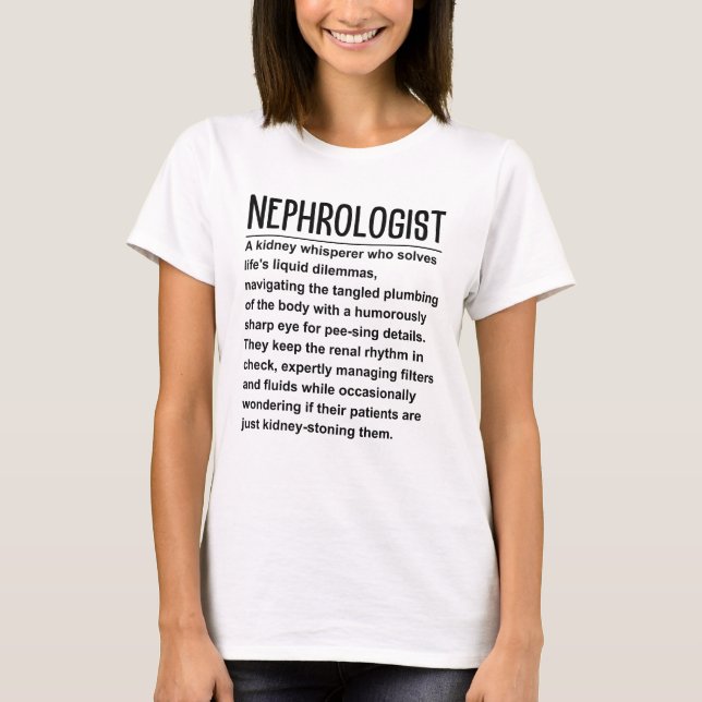Nephrologist T-Shirt (Front)