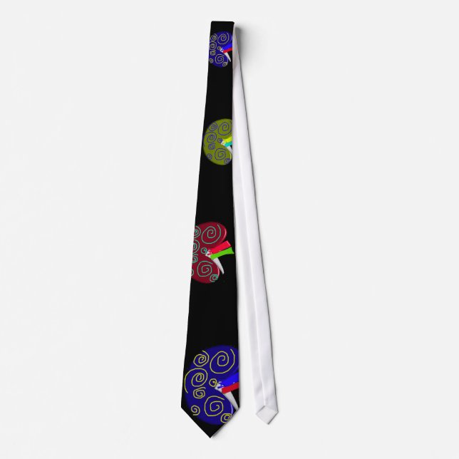 Nephrologist Tie "The Kidney" Artsy and Fun (Front)