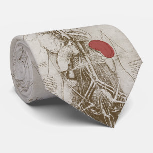 Nephrologist Unique Tie Anatomy by L. da Vinci