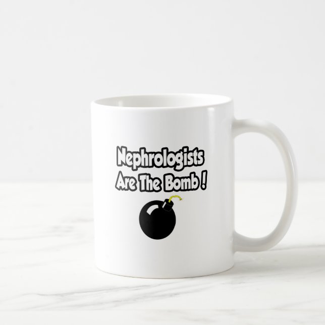 Nephrologists Are The Bomb! Coffee Mug (Right)