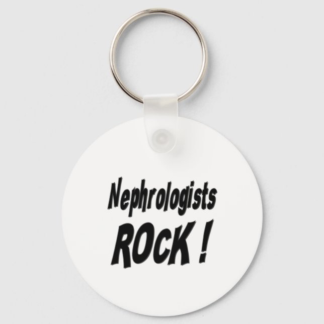 Nephrologists Rock! Keychain (Front)
