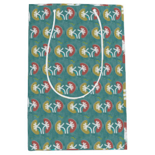 Nephrology Artsy Kidney Design  Medium Gift Bag