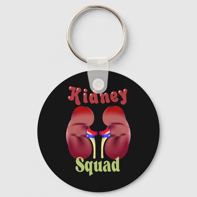 Nephrology Nurse Dialysis Technician  Key Ring (Front)
