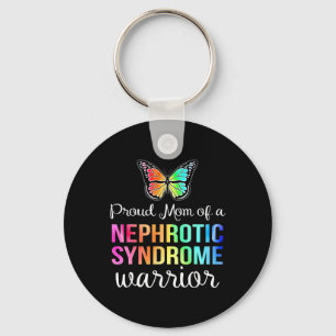 Nephrotic Syndrome Awareness Proud Mum Butterfly T Key Ring