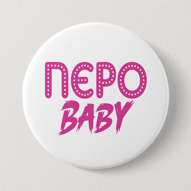 Nepo Baby Button (Front)