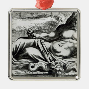 Neptune, c.1653 metal tree decoration