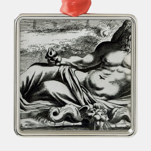 Neptune, c.1653 metal tree decoration (Front)
