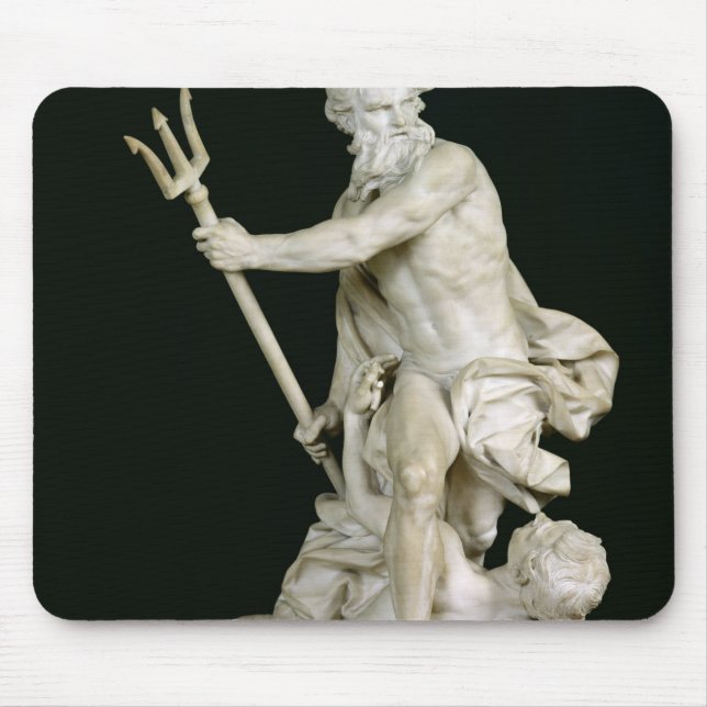 Neptune Calming the Waves, 1757 Mouse Mat (Front)