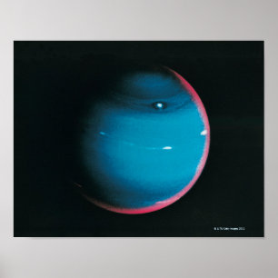 Neptune from Voyager 2 Poster