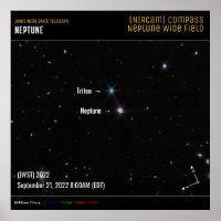 Neptune NIRCam Compass James Webb Telescope JWST