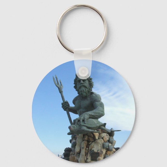 Neptune Pin Key Ring (Front)