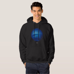 Neptune Planet Artwork – Cosmic Space Illustration Hoodie