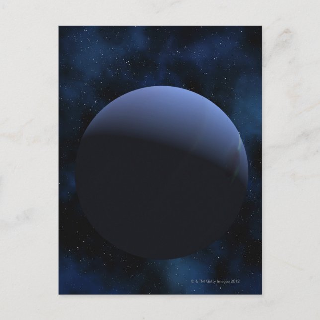 Neptune planet postcard (Front)