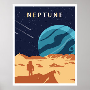 Neptune Planet  Poster